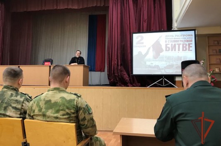 В Железногорске росгвардейцы провели мероприятия, посвящённые Дню воинской славы России