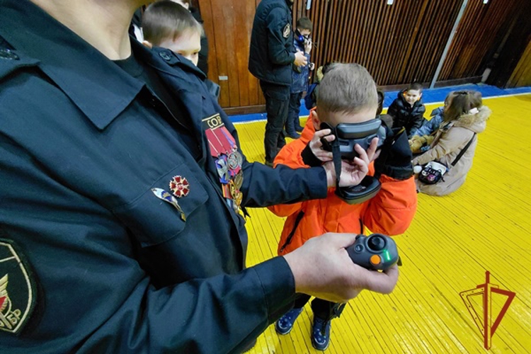 В красноярском спецназе Росгвардии прошёл День открытых дверей