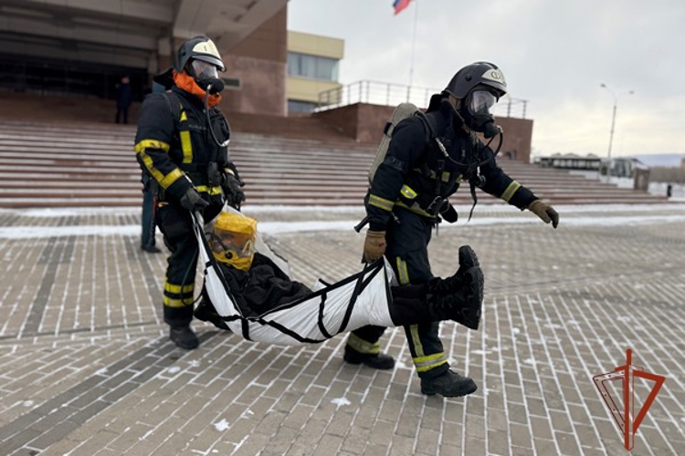 В Красноярске при участии Росгвардии прошло межведомственное тактико-специальное учение