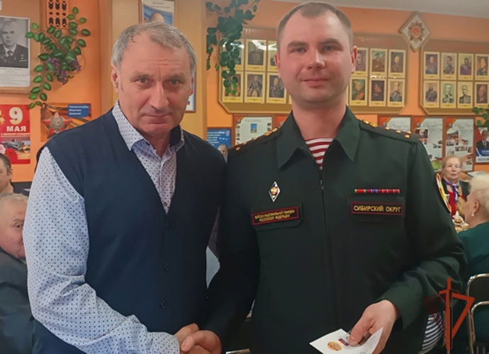 Торжественное чествование ветеранов воинской части Росгвардии прошло в городе Зеленогорске