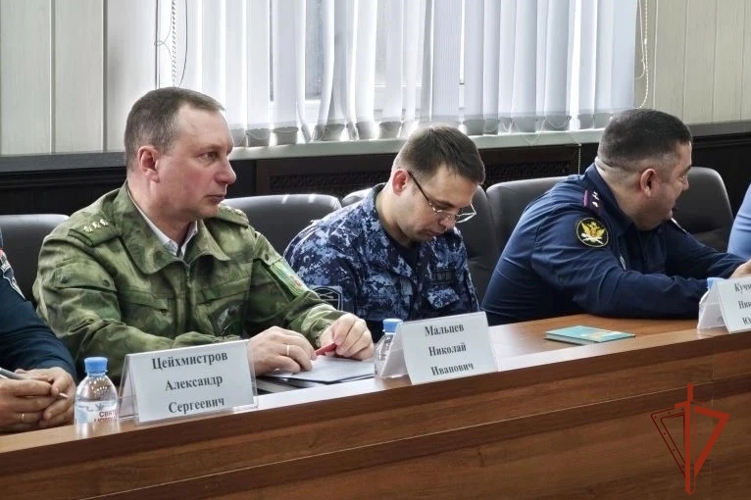 Представитель Росгвардии приняли участие в региональных учениях по ликвидации условного очага сибирской язвы