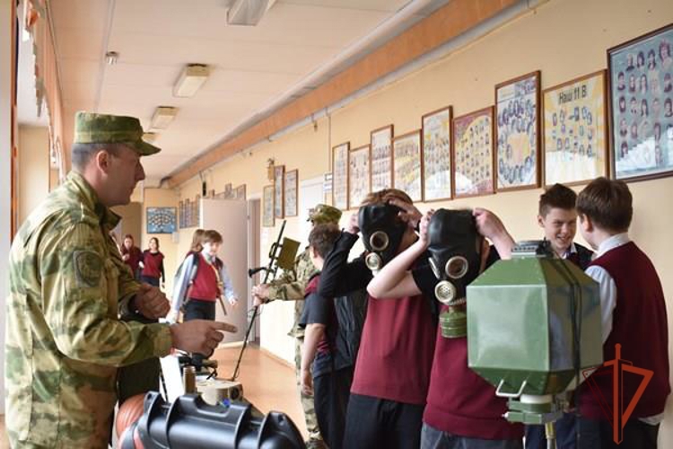 Росгвардейцы железногорского полка Красноярского соединения приняли участие в фестивале Юнармии