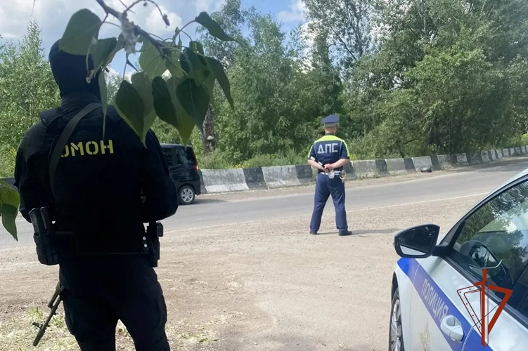 В Красноярске при содействии ОМОН Росгвардии проведены  мероприятия в пресечении нелегальной миграции