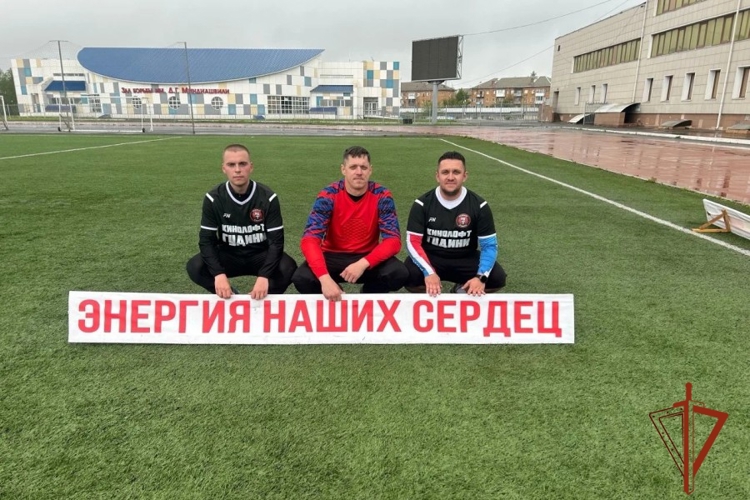 В Ачинске росгвардейцы приняли участие в спортивном фестивале «Энергия наших сердец»