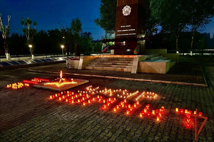 В Красноярском крае росгвардейцы провели памятные мероприятия, посвященные Дню памяти и скорби