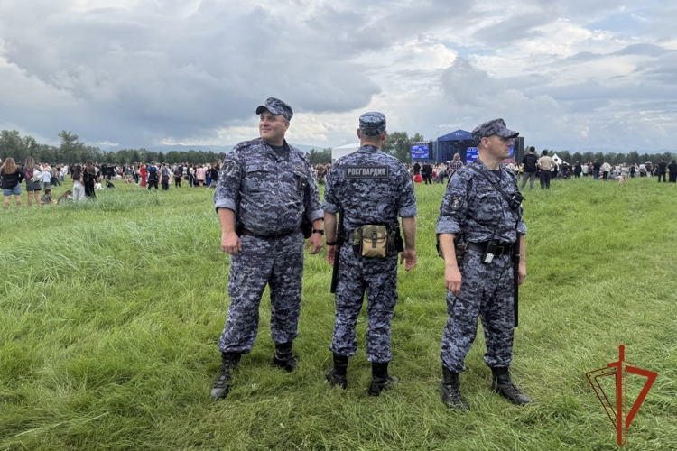 В Красноярском крае сотрудники Росгвардии обеспечили безопасность мероприятий, посвященных Дню металлурга