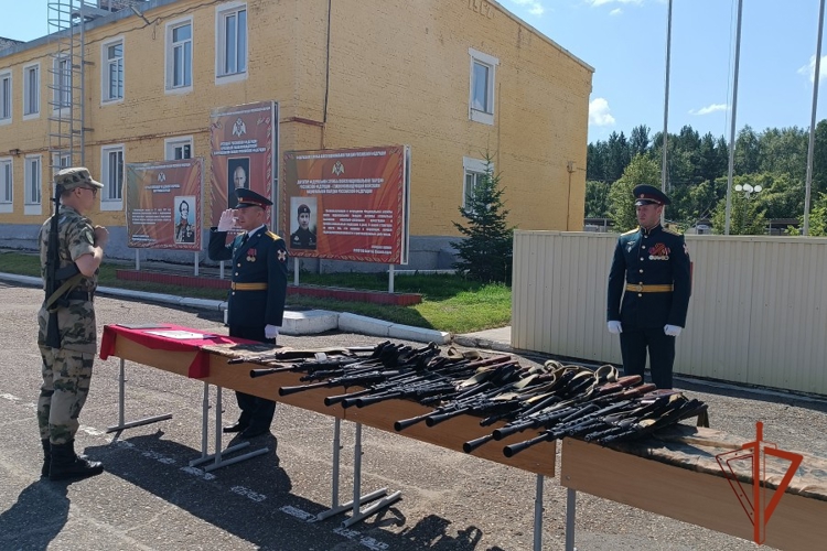 В Зеленогорской воинской части Росгвардии новое подразделение