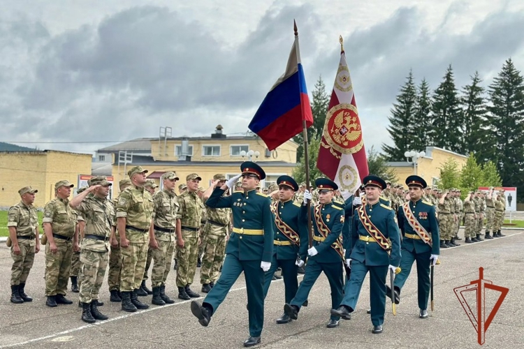 Зеленогорская воинская часть Росгвардии отметила 68-ю годовщину со дня образования