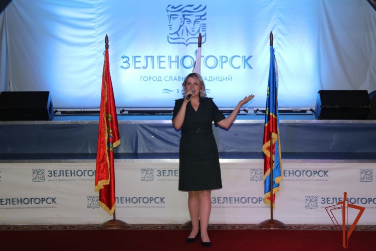 Росгвардейцы Зеленогорска стали знаковыми участниками празднования 70-летия города