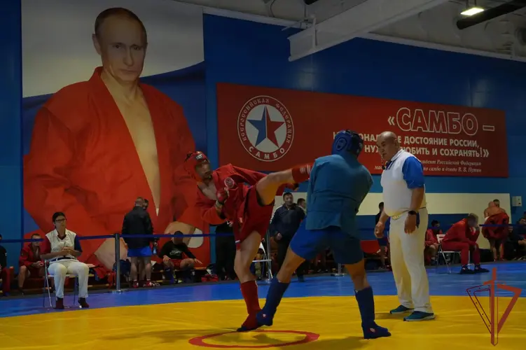 Чемпионат Сибирского ордена Жукова округа Росгвардии по самбо и боевому самбо завершился в Кузбассе