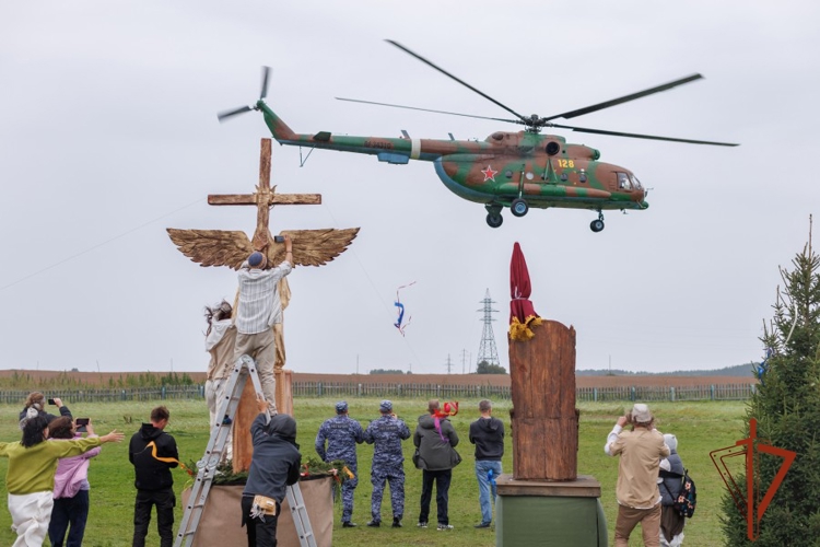 В Красноярском крае росгвардейцы принимают участие в съёмках фильма