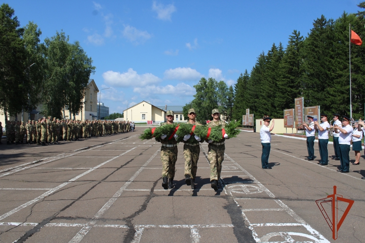 В Железногорске военнослужащие  Красноярского соединения Росгвардии отметили день образования подразделения