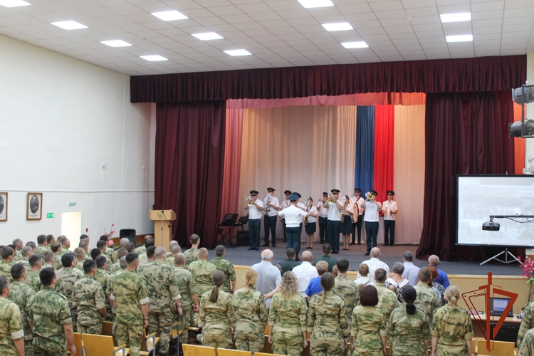 В Железногорске военнослужащие  Красноярского соединения Росгвардии отметили день образования подразделения