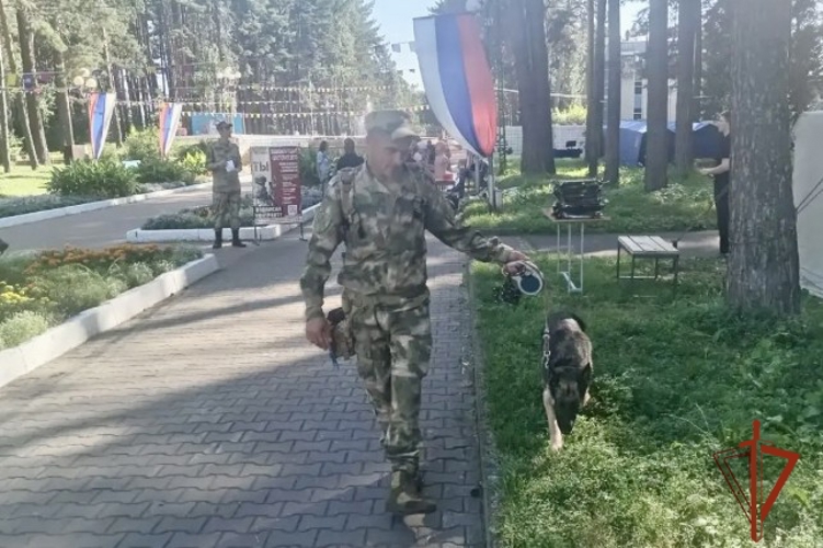 В Железногорске военнослужащие Росгвардии приняли участие в  фестивале силовых структур "Мы вместе!"