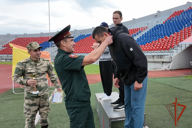 В Красноярском крае завершился чемпионат Сибирского округа Росгвардии по летнему офицерскому троеборью