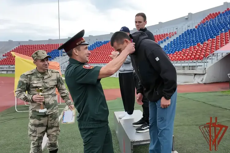 В Красноярском крае завершился чемпионат Сибирского округа Росгвардии по летнему офицерскому троеборью