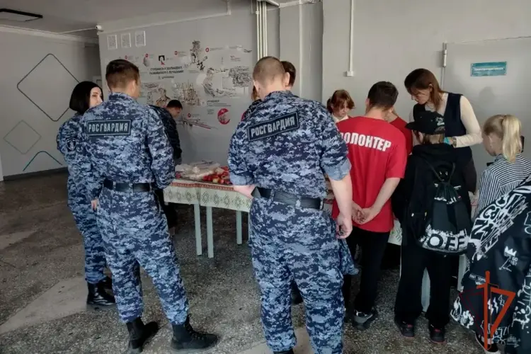 Сотрудники вневедомственной охраны Росгвардии поддержали благотворительный марафон