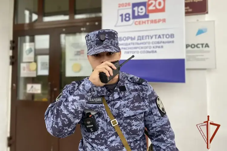 Подразделения Росгвардии Красноярского края обеспечили безопасность и охрану общественного порядка в период проведения выборов