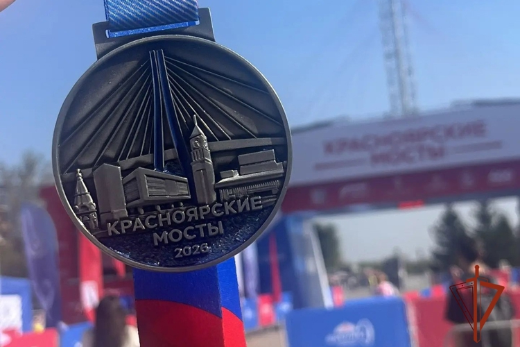 Росгвардеец стала золотым призером  спортивного марафона в Красноярском крае